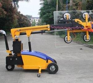 China Supplier Glass Vacuum Lifter With Trolley Mobile Material Hoist